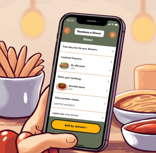 Random Dinner Picker tool.