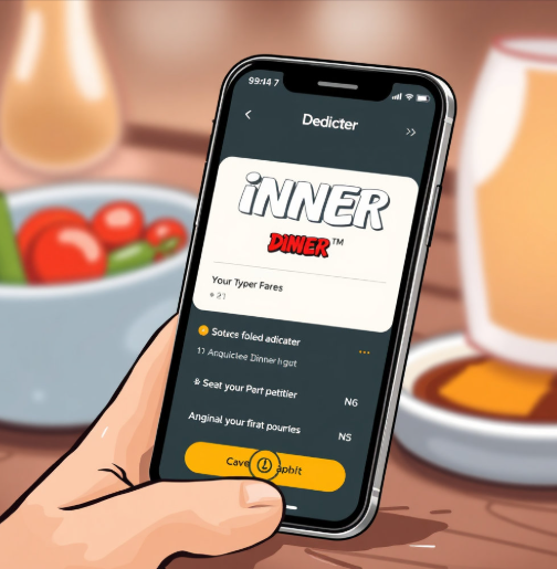 Random Dinner Decider App.