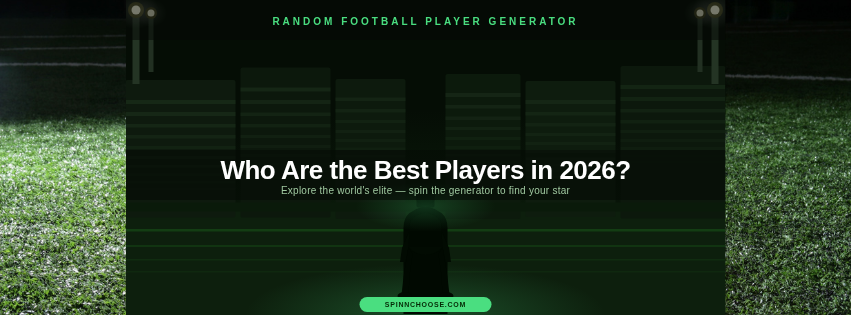 Random Football Player Generator: Elite Stars & FC26 Ratings